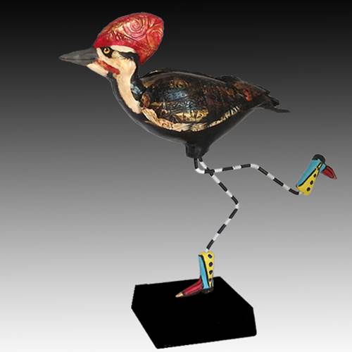 Small Bird Sculpture | Woody