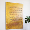 Forever Young Wall Art – Metal art sign with familiar lyrics from "Forever Young" by Bob Dylan, Prairie Dance turned this classic song into beautiful wall art