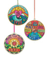 Positivity Circle Ornament Set