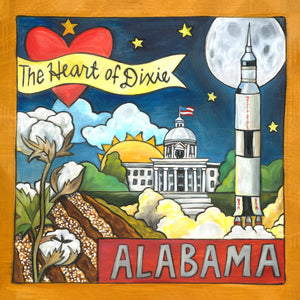 Alabama Plaque | "Sweet Home Alabama"