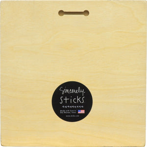 "Song in Your Heart" Plaque – March to the beat of your own drum with this playful musical instrument plaque back view