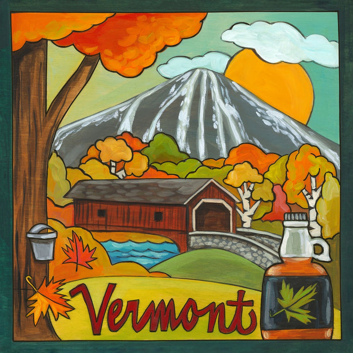 Vermont Plaque | "I LoVermont"
