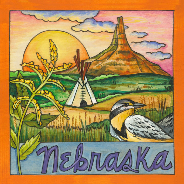 "Nebraska Nice" | Nebraska Plaque