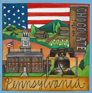 "Keystone State" | Pennsylvania Plaque