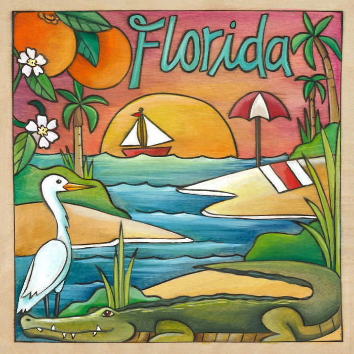 Florida Plaque | "Fun in the Sun"