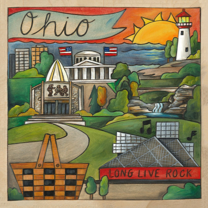 Ohio Plaque | "Oh Ohio!"