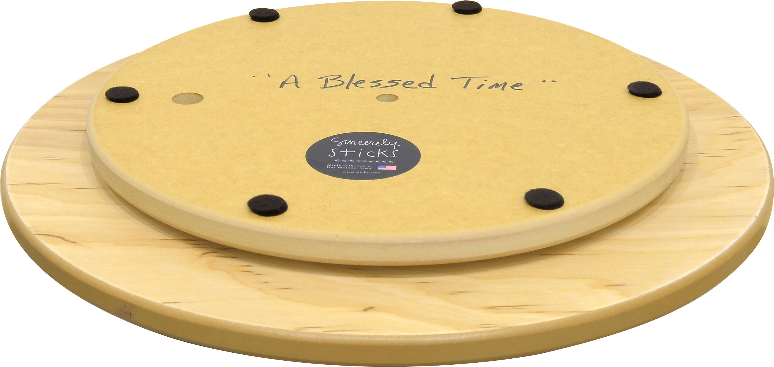 A Blessed Time – A beautifully set table depicts a traditional Judaic meal back view