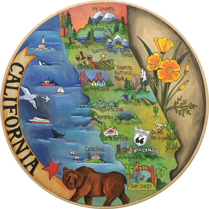 "California Dreamin'" | California Lazy Susan