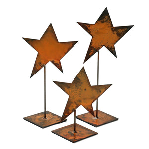 Collectible Star Sculpture – Little star sculpture is so versatile it looks great alone or to accent other tabletop displays for Christmas, 4th of July, or all year round set on a white background