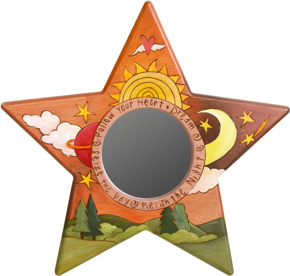 Star Shaped Mirror –  