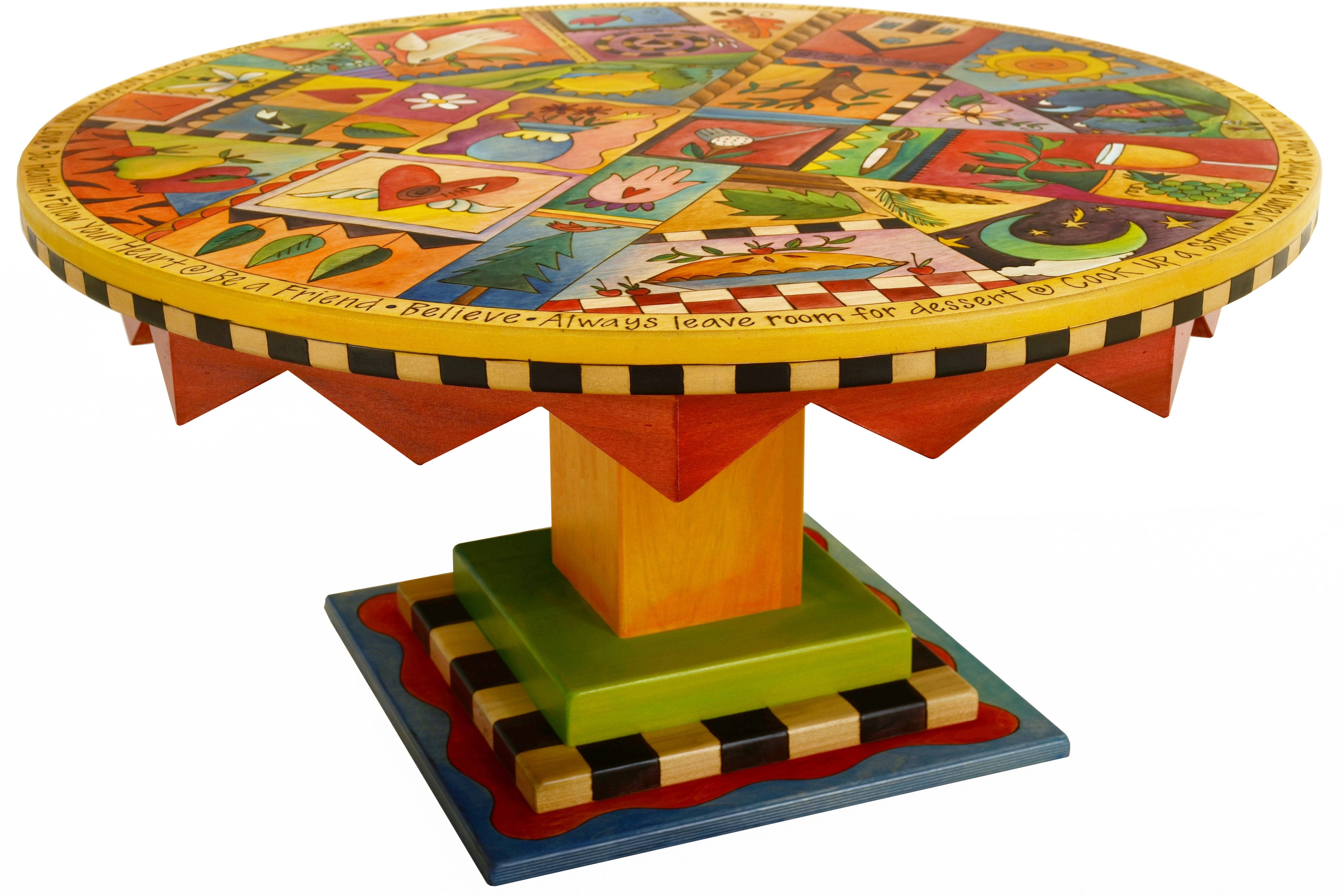 Round Coffee Table –  