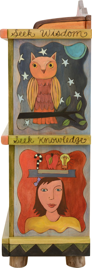 Short Bookcase –  Reading themed bookcase to inspire your kiddos 