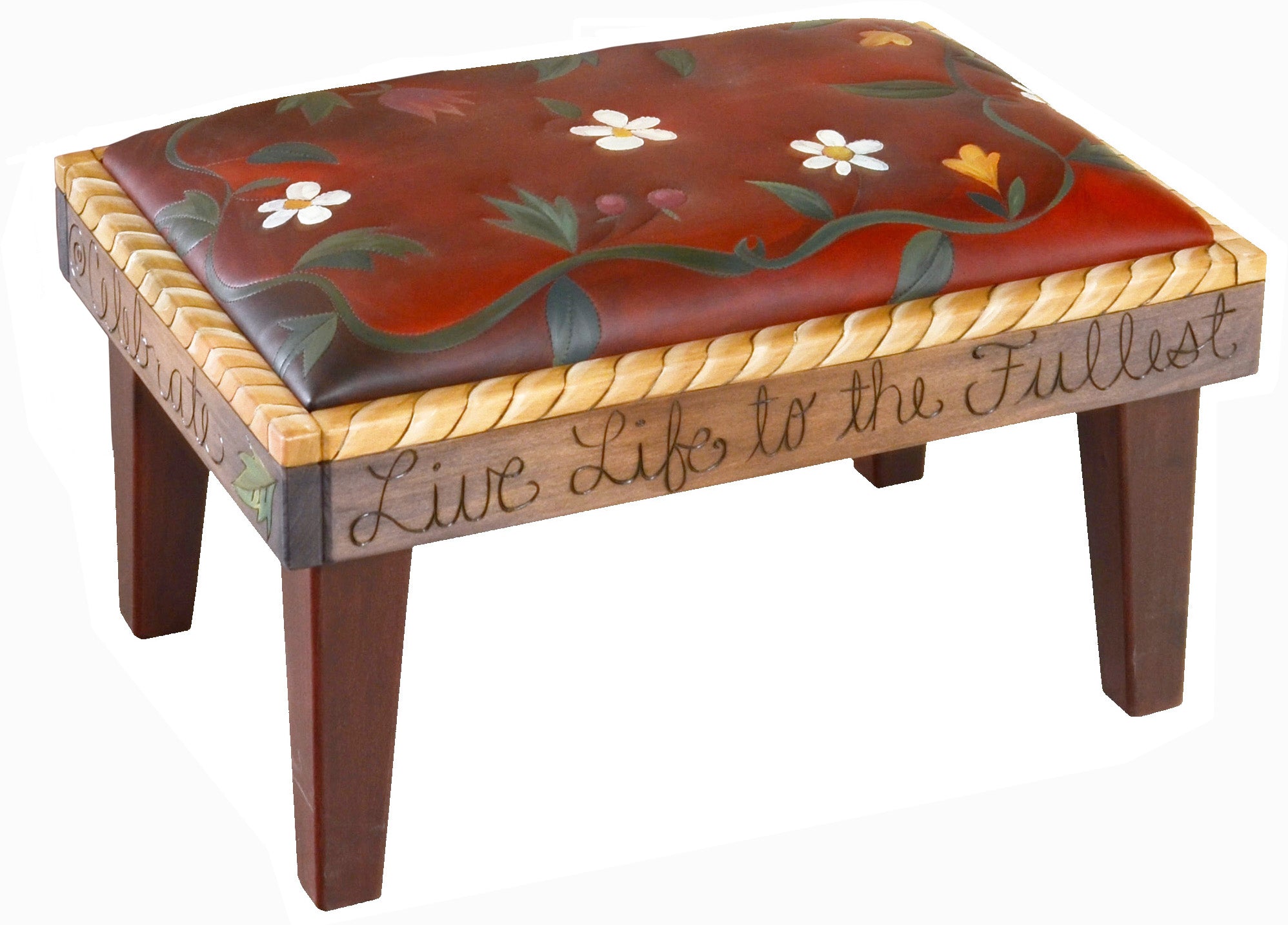 Ottoman –  Lovely red 