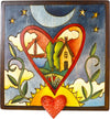 Keepsake Box – Gorgeous landscape within a heart in the sky motif