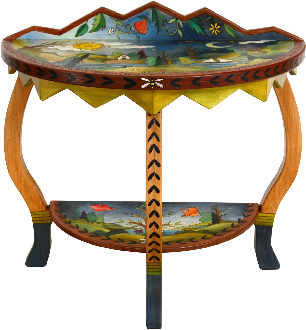 Half Round Table D74524 | Sticks Handmade
