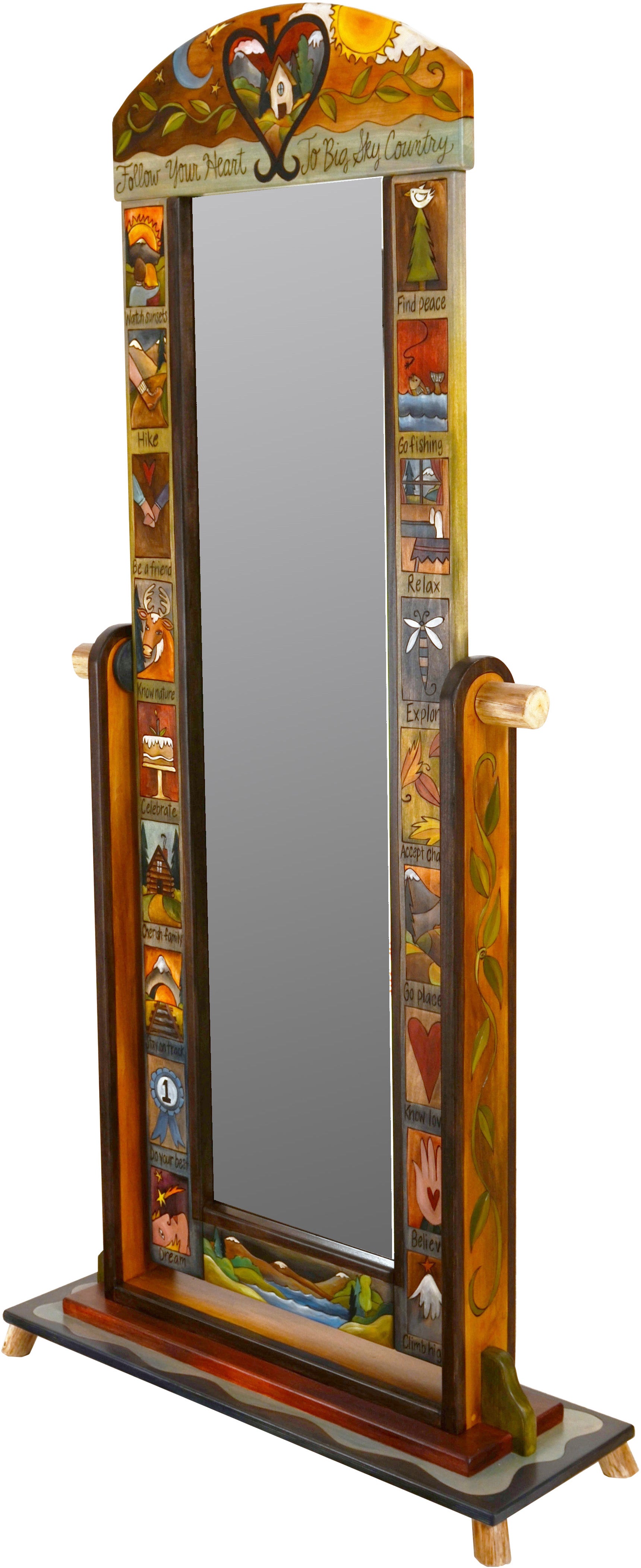 Wardrobe Mirror on Stand –  