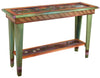 Sticks handmade sofa table with four seasons landscape motif