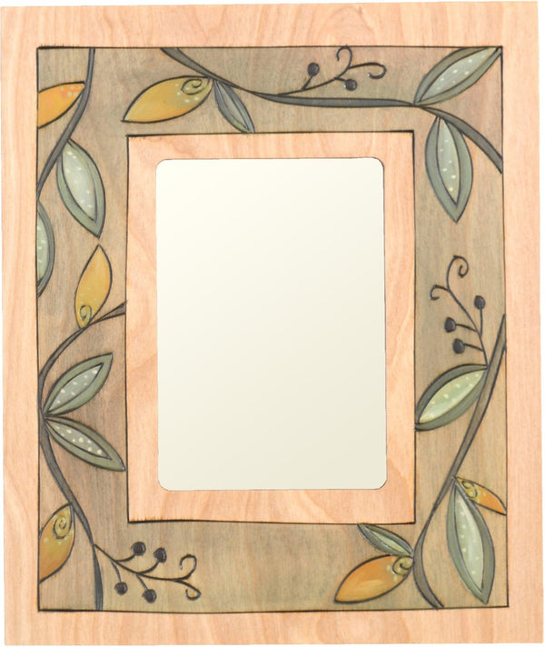 Sticks handmade 5x7" picture frame with botanical design