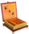 Keepsake Box – Friendly dogs play about in a hilly landscape motif