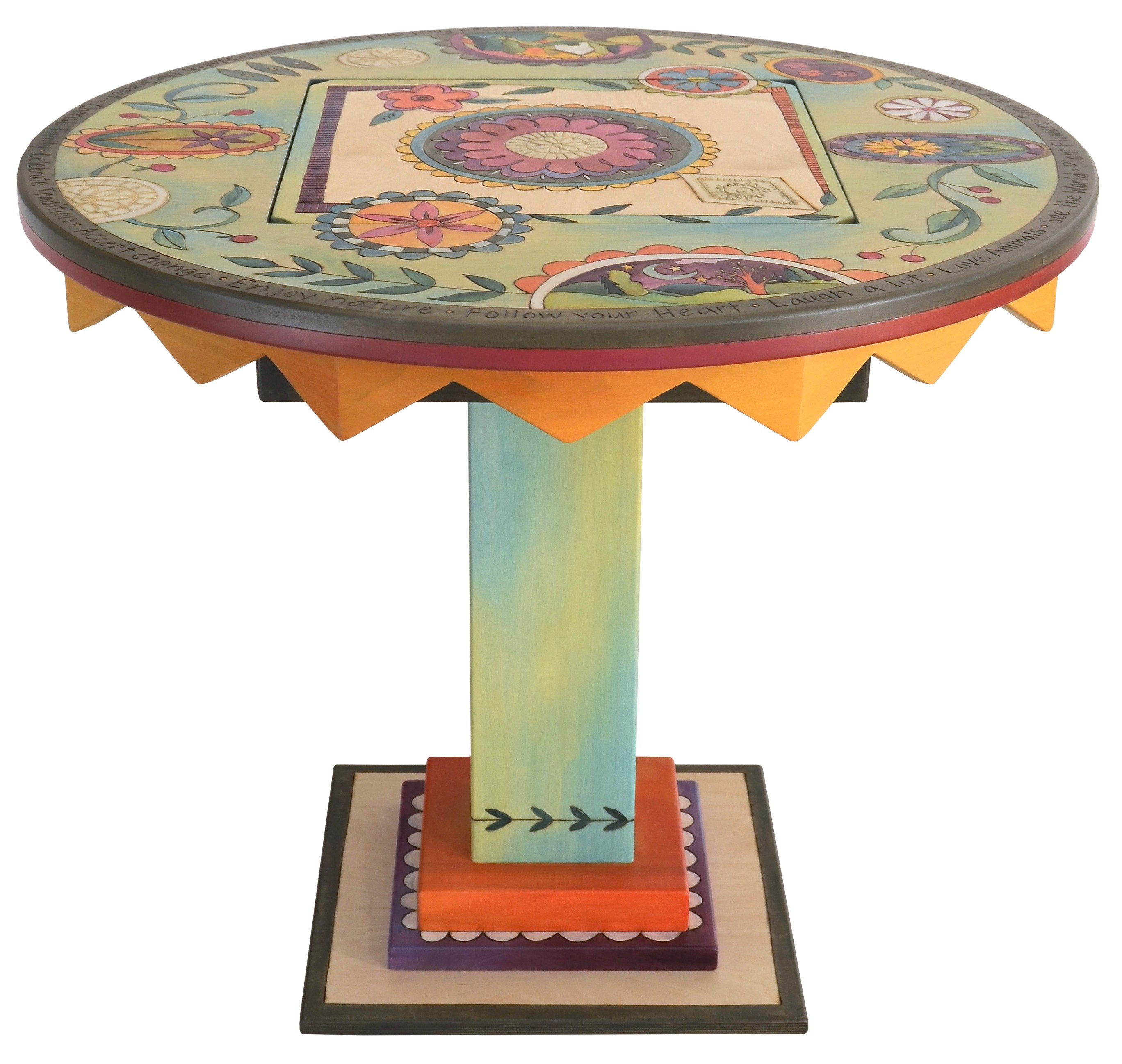 Flip-Top Game Table –  