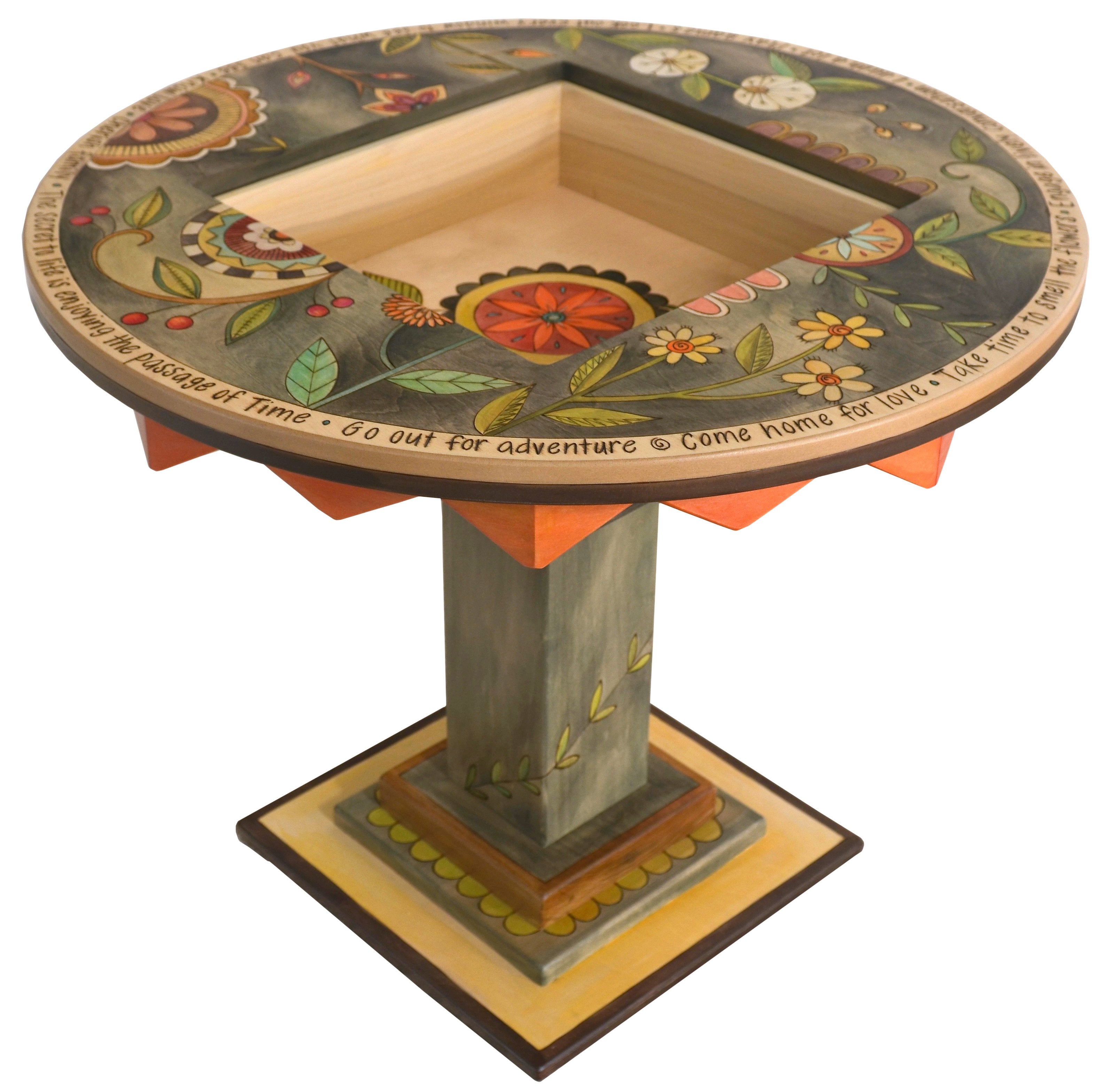 Flip-Top Game Table –  