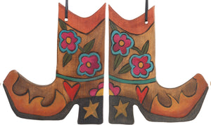 Boot Ornament –  Boot Ornament with floral motif
