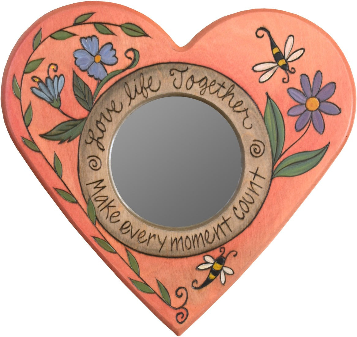 Heart Shaped Mirror –  