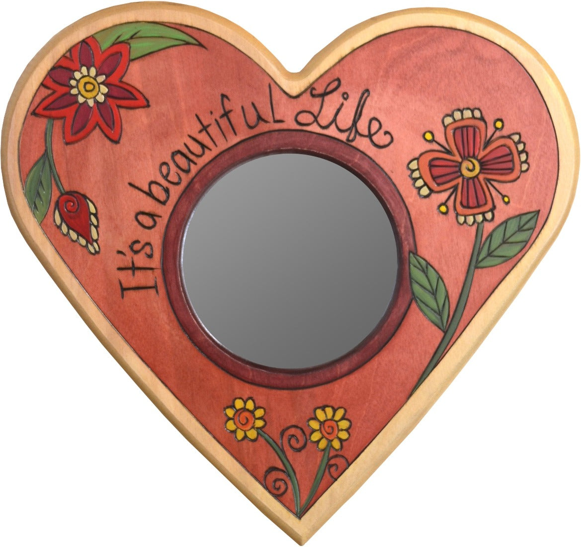 Heart Shaped Mirror –  