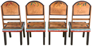 Sticks handmade chairs with four seasons design