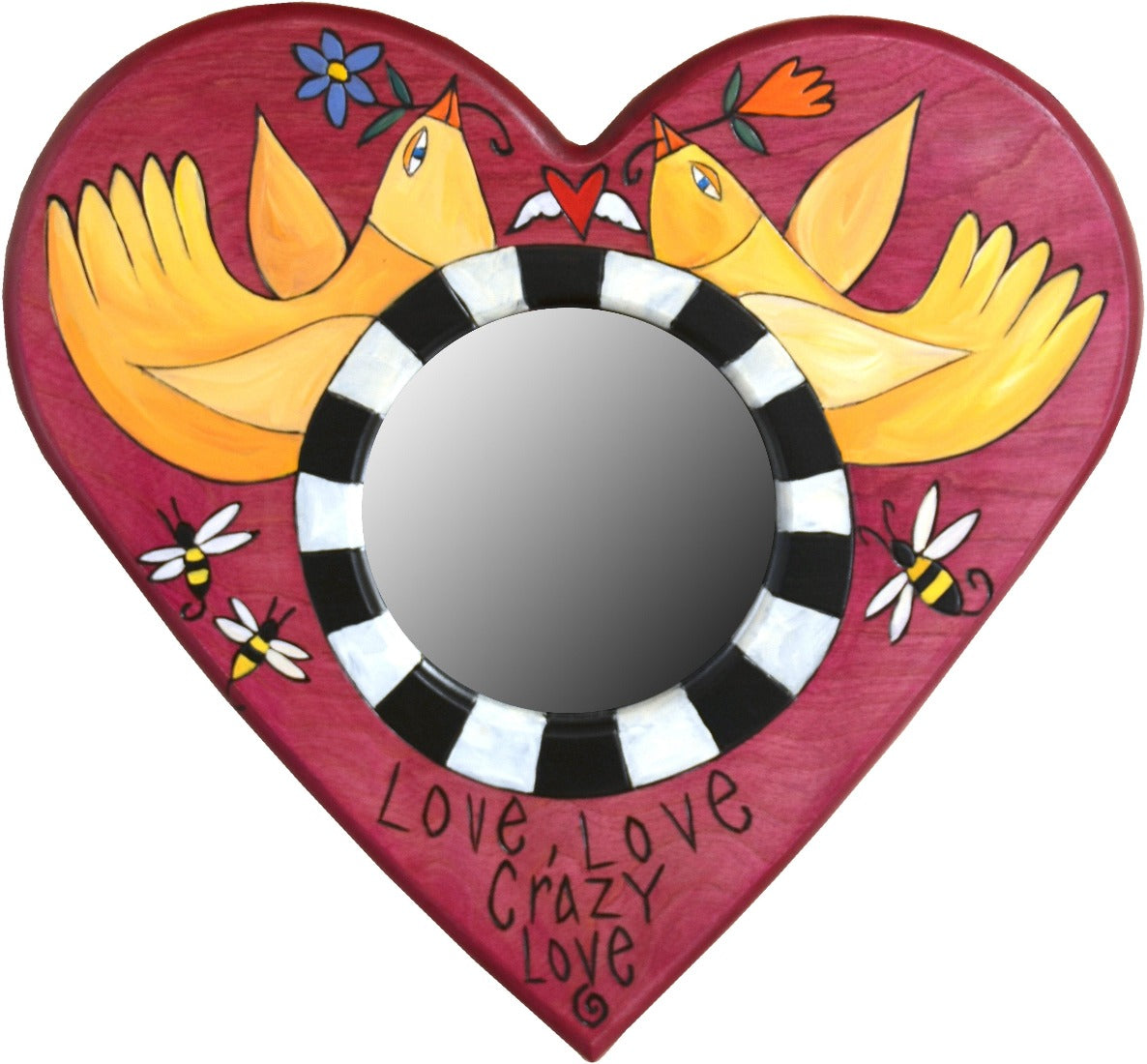 Heart Shaped Mirror –  