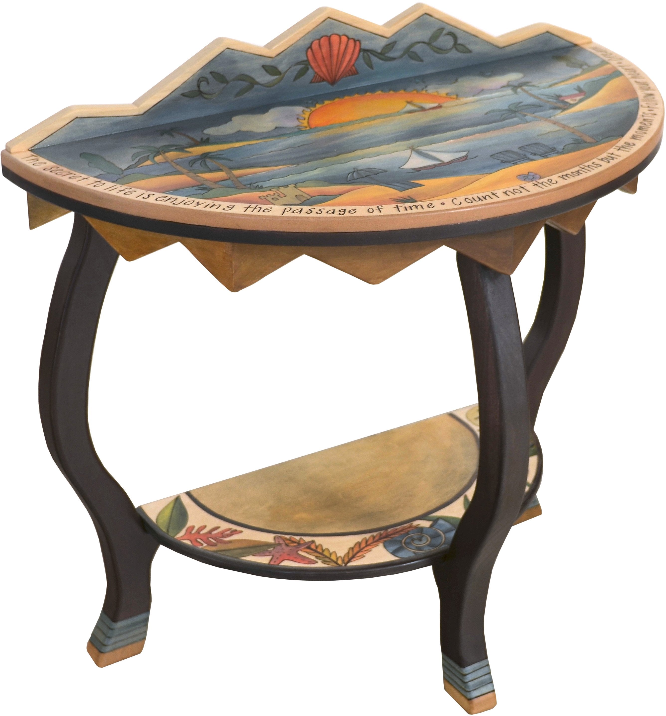 Small Half Round Table –  