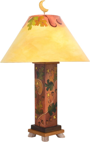 Box Table Lamp –  Elegant and bright table lamp with vine motifs