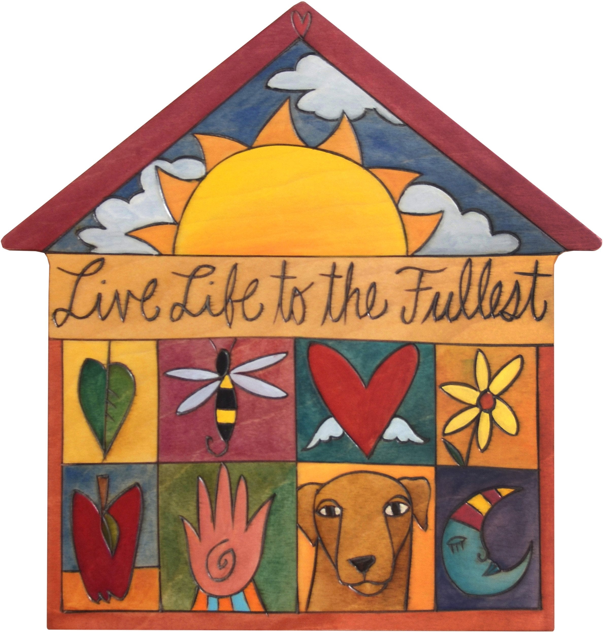 House Shaped Plaque –  