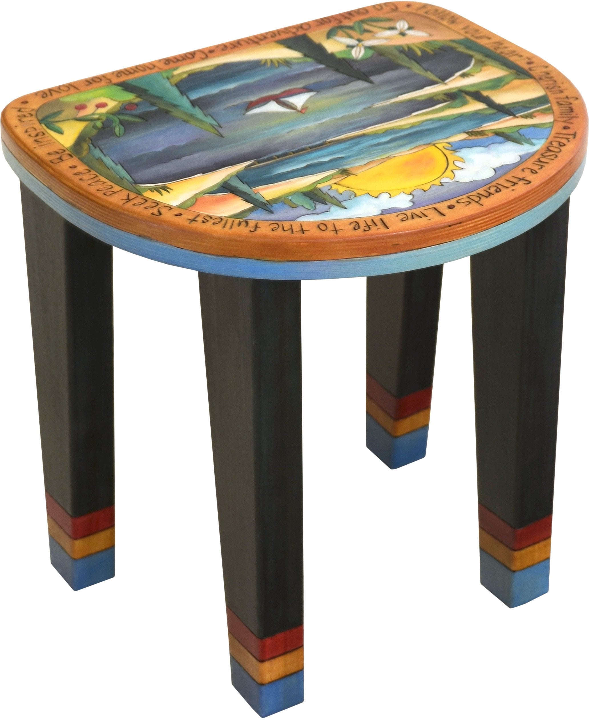 Short Stool D710689 | Sticks Handmade