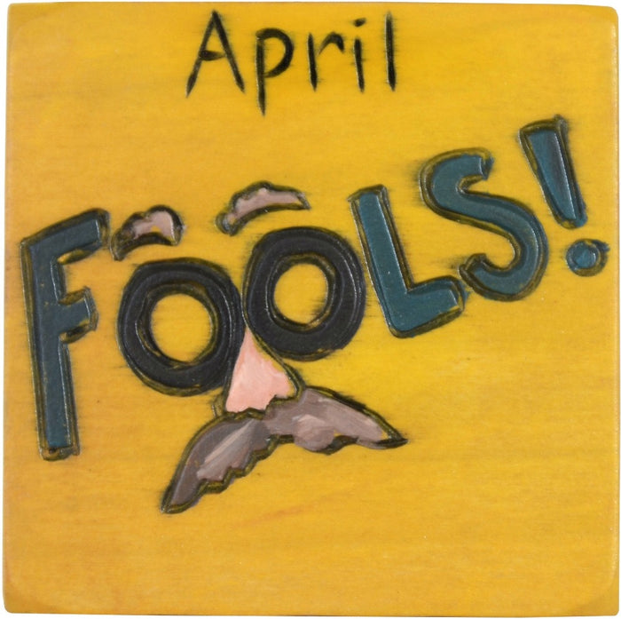 Large Perpetual Calendar Magnet | April Fools 1