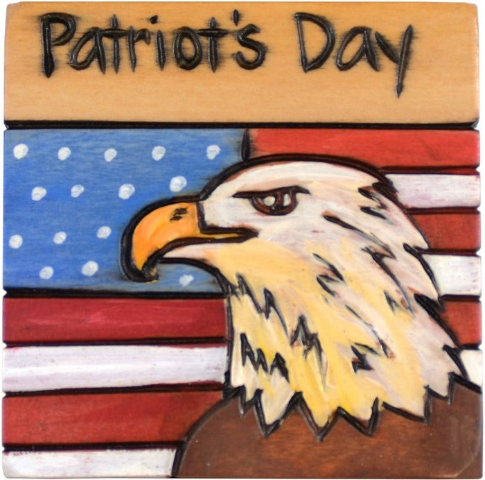 Large Perpetual Calendar Magnet | Patriots Day
