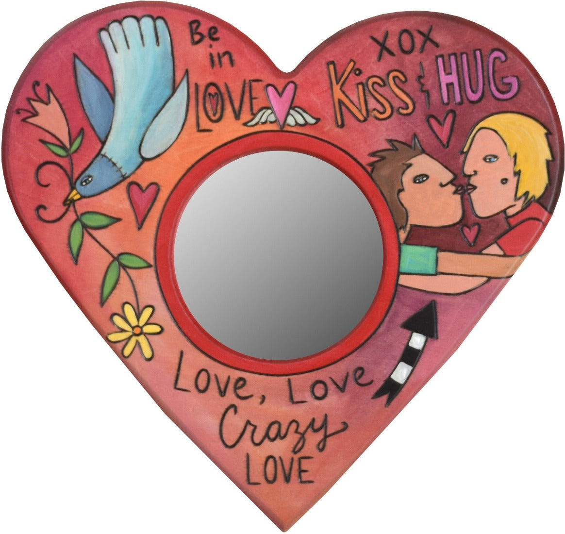 Heart Shaped Mirror –  