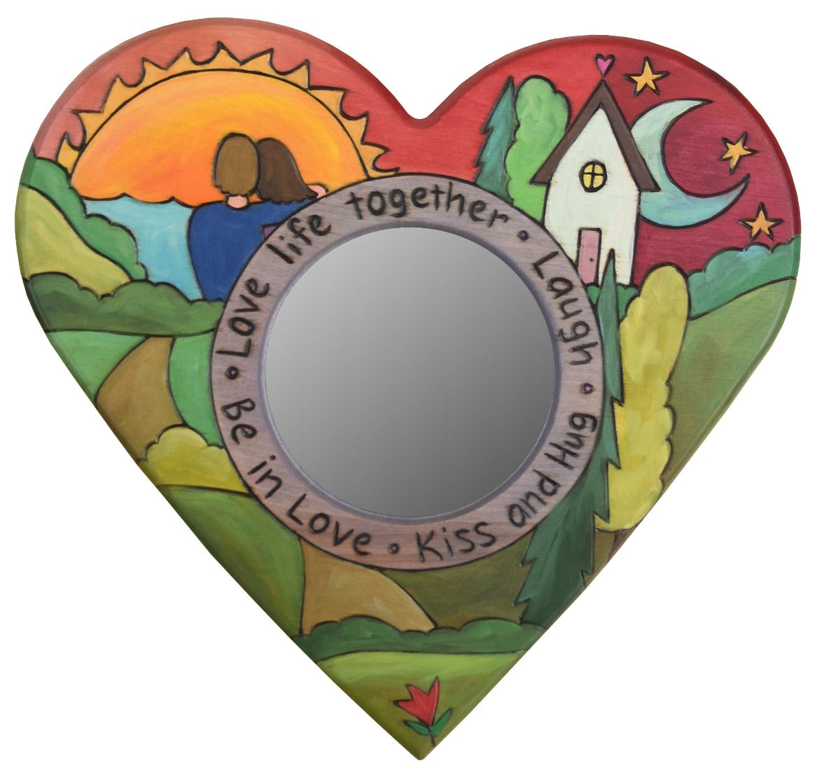 Heart Shaped Mirror –  