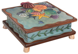Keepsake Box – Collect your own seashells in our seashell motif keepsake box