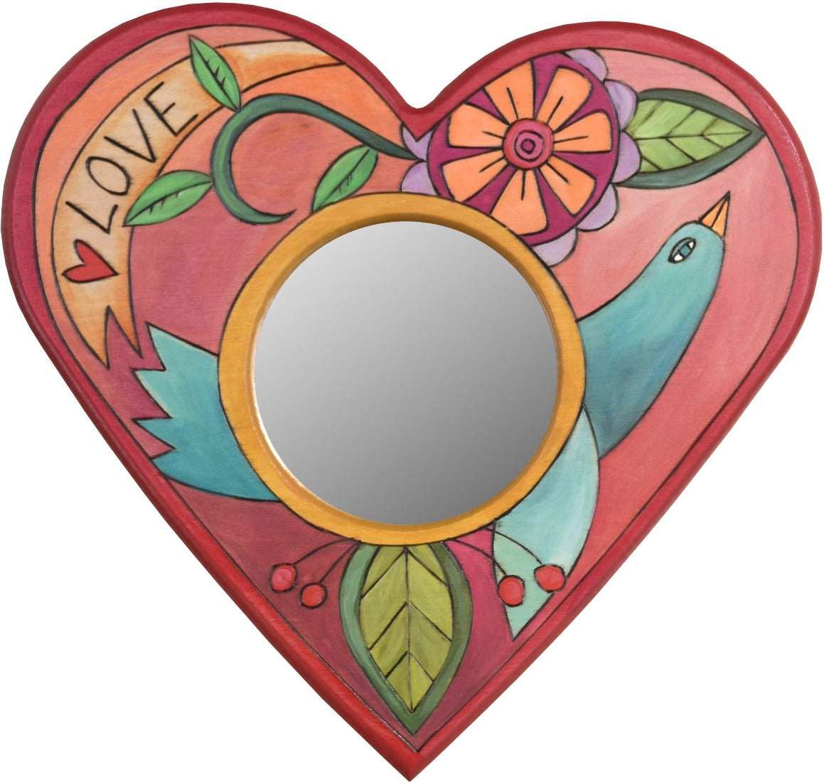 Heart Shaped Mirror –  