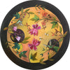 Round Coffee Table –  Lovely round coffee table with floral motifs