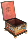 Recipe Box – "Count your blessings" recipe box in an elegant palette