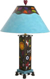 Box Table Lamp –  Contemporary and colorful table lamp with floating symbolic icons