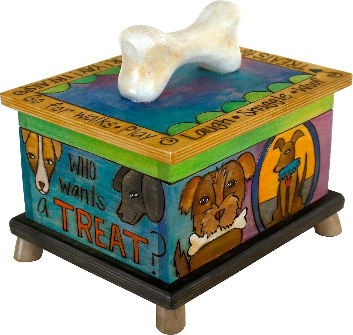 Pet Treat Box – Whimsical 