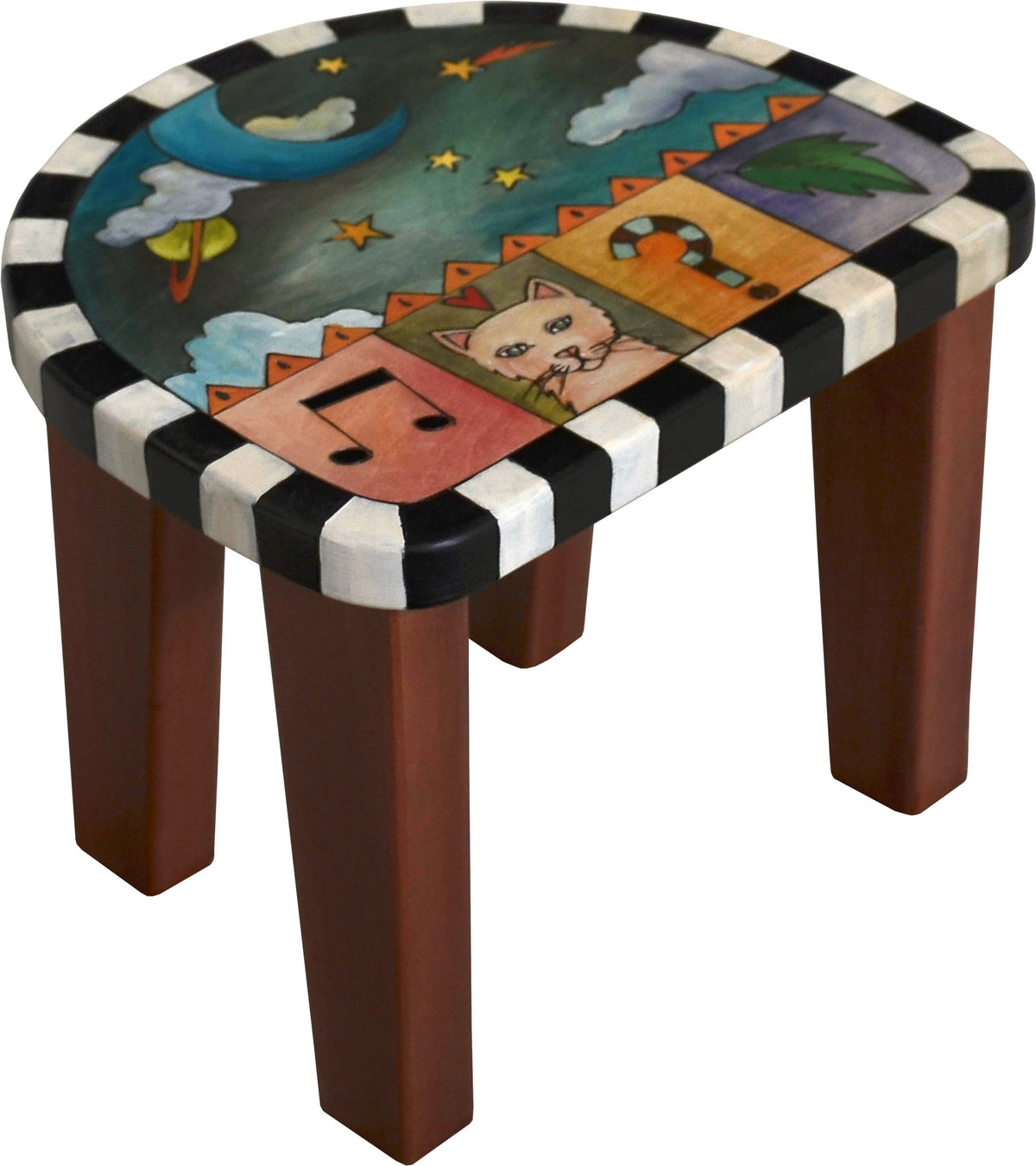 Short Stool Set D712556 | Sticks Handmade
