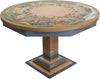 Sticks handmade dining table with lovely four seasons landscape