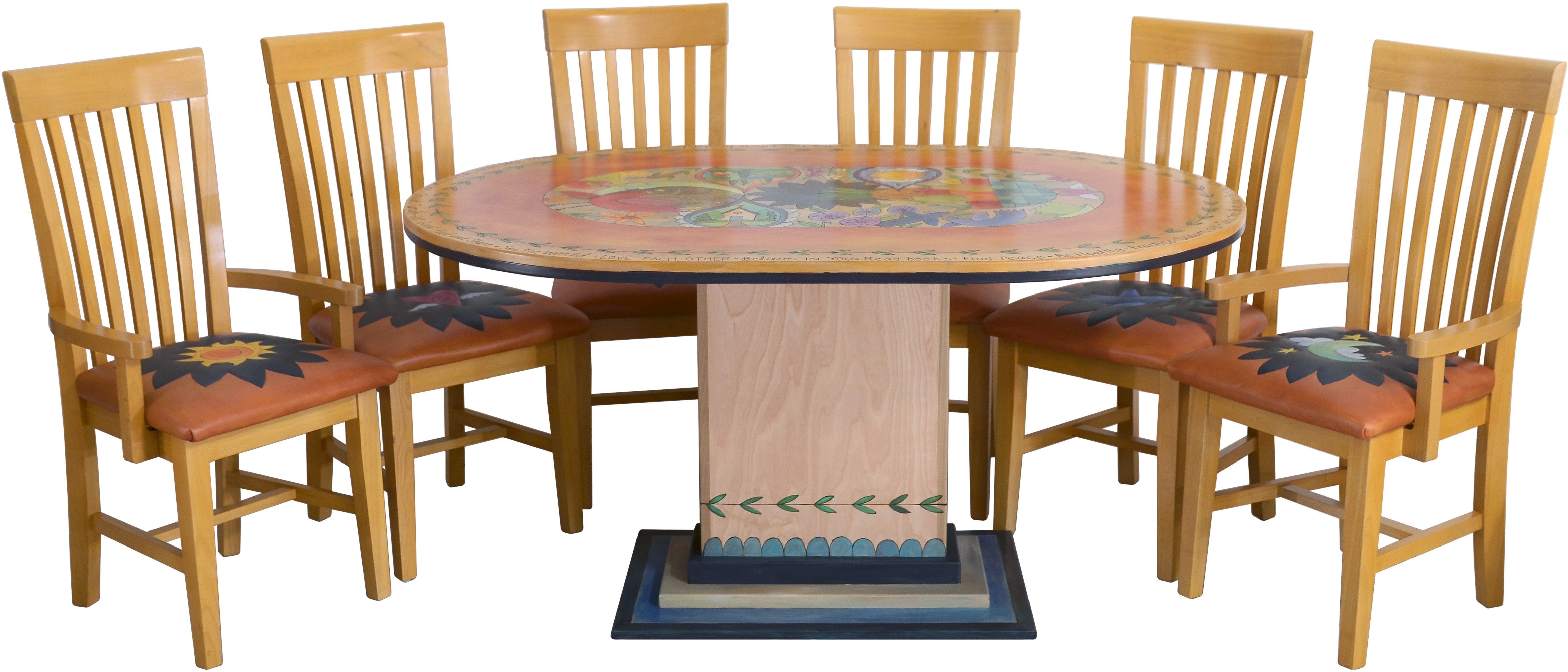 Oval Dining Table –  