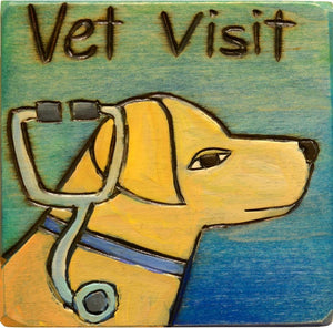 Large Perpetual Calendar Magnet –  A reminder for your furry friend's doctor visit