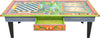 Urban Game Table –  Bright and whimsical dogs and cats game table with three games