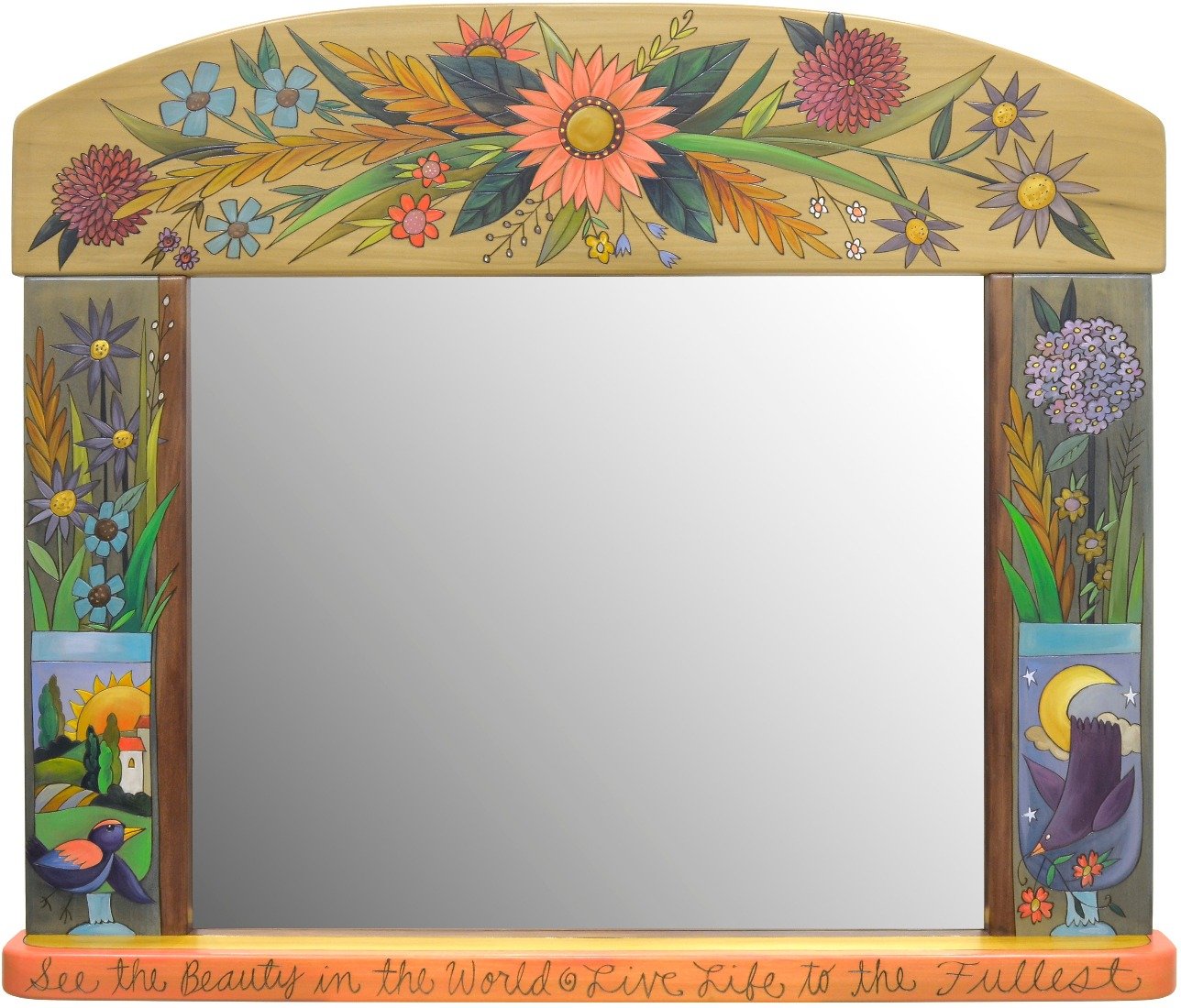 Large Horizontal Mirror –  Beautiful 